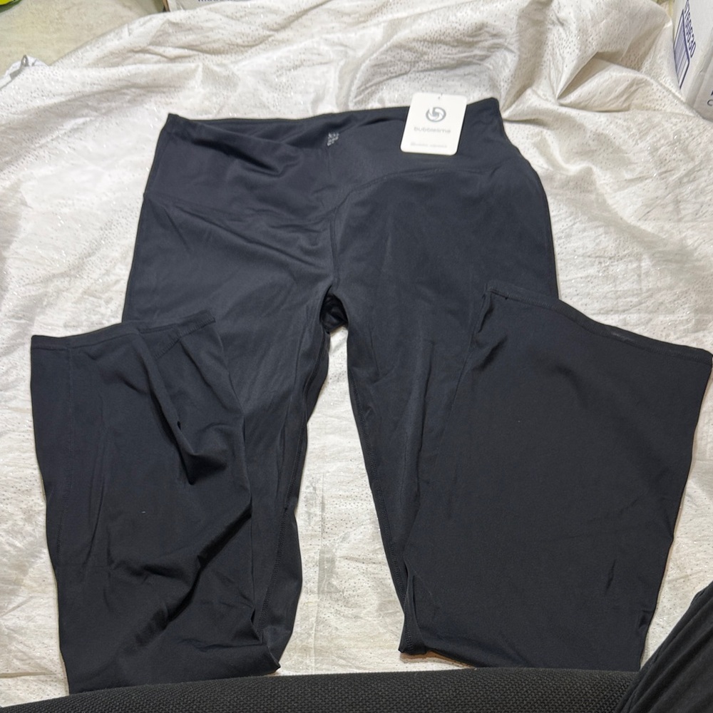 Bubblelime  Black Workout Leggings for women size XXL